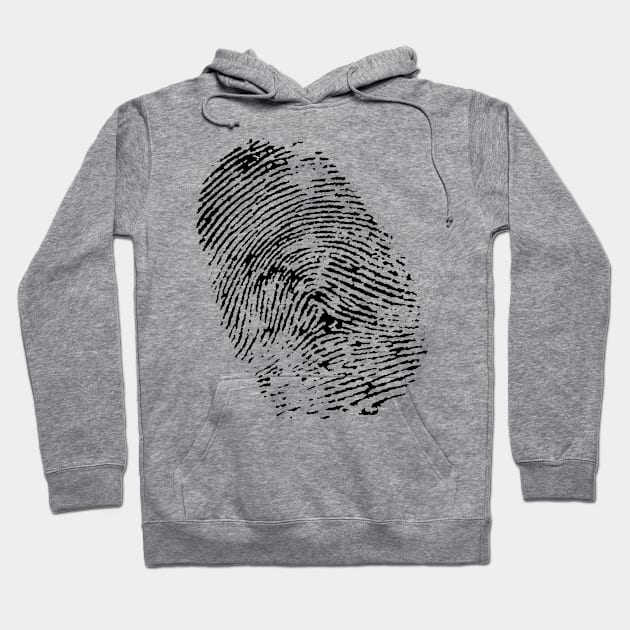 Fingerprint Hoodie by DementedDesigns